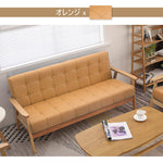 ソファ,2人掛け,3人掛け,ファブリック,ソファー ,シンプル,北欧風,1人暮らし,おしゃれ,カラー,オレンジ