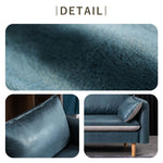 ソファ,2人掛け,3人掛け,エアレザー,ソファー,ヴィンテージ風,リビング,ディテール