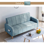 ソファ,2人掛け,3人掛け,エアレザー,ソファー,北欧風,リビング,カラー,グリーン