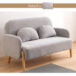 ソファ,2人掛け,3人掛け,ベルベット,ソファー,キュート,リビング,カラー,グレー