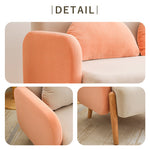 ソファ,2人掛け,3人掛け,ベルベット,ソファー,キュート,リビング,ディテール