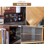 Casaconer | 食器棚・スリム・一人暮らし・ロータイプ・幅63cm・ミニ食器棚・キッチン・卓上・おしゃれ・木製