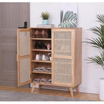 Casaconer | キャビネット・ラタン・ラタン調・おしゃれ・北欧・ナチュラル・収納棚・収納・リビングボード・幅77・奥行35