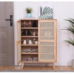 Casaconer | キャビネット・ラタン・ラタン調・おしゃれ・北欧・ナチュラル・収納棚・収納・リビングボード・幅77・奥行35