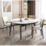 Casaconer | 伸縮ダイニングテーブル・セラミックテーブル・セラミック天板・幅140・6人掛け
