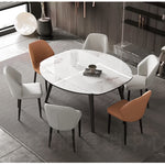 Casaconer | 伸縮ダイニングテーブル・セラミックテーブル・セラミック天板・幅140・6人掛け