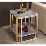 Casaconer | サイドテーブル・セラミック・おしゃれ・北欧・モダン・韓国風・収納・寝室収納・収納ラック・リビング収納