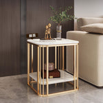 Casaconer | サイドテーブル・セラミック・おしゃれ・北欧・モダン・韓国風・収納・寝室収納・収納ラック・リビング収納