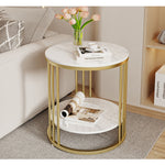 Casaconer | サイドテーブル・セラミック・おしゃれ・北欧・モダン・韓国風・収納・寝室収納・収納ラック・リビング収納