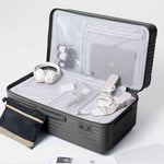 Casaconer | スーツケース・キャリーケース・軽量・静音キャスター・ダブルファスナー・大容量・旅行・出張