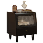 サイドテーブル,ナイトテーブル,レトロ,収納,リビング,寝室,無垢材,ベッドルーム,ヴィンテージ,木目調,おすすめ