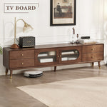 Casaconer | テレビ台・木製・天然木・おしゃれ・モダン・北欧・韓国・ナチュラル・リビング収納・収納・収納棚・リビング・160/180・奥行き35