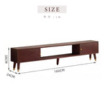 Casaconer | テレビ台・木製・天然木・おしゃれ・モダン・北欧・韓国・ナチュラル・リビング収納・収納・収納棚・リビング・160/180・奥行き35