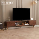 Casaconer | テレビ台・木製・天然木・おしゃれ・モダン・北欧・韓国・ナチュラル・リビング収納・収納・収納棚・リビング・160/180・奥行き35