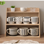 Casaconer | 食器棚・木製・おしゃれ・ナチュラル・収納ラック・卓上収納・一人暮らし・幅40・奥行17