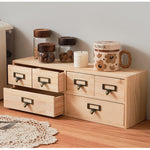 Casaconer | 食器棚・ガラス扉・ガラス・木製・ナチュラル・一人暮らし・収納・オフィス・幅50・奥行14・高さ37