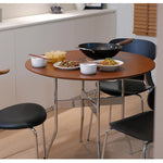 ダイニングテーブル,2人掛け,4人掛け,丸型,食卓,食事テーブル,ナチュラル,無垢材,1人暮らし,おしゃれ,高級感の無垢材