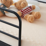 【ブラック/ホワイト】三段ベッド 子供 パイプベッド 大人用 シングル ベッド パイプベッド 3段ベッド はしご付き スチール コンパクト 分離可能 省スペース 寮 白 黒 二色展開 耐震