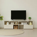 伸縮テレビボード ローボード 伸縮テレビ台 コーナー 引き出し付き テレビラック 北欧風 おしゃれ リビング ワンルーム 一人暮らし TVボード TV台 幅93～172cm 高さ38cm ホワイト 韓国風 北欧 パソコン台 テレビラック TVボード ロータイプ 伸縮 7日内出荷