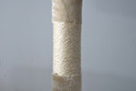 キャットタワー キャットツリー 据え置き おしゃれ 全高145cm 爪とぎ 麻紐 豪華なハウス付き 隠れ家 バスケット 多頭飼い 安定感抜群 頑丈 省スペース 猫ハウス 上りやすい キャットポール 据え置き型 7日内出荷