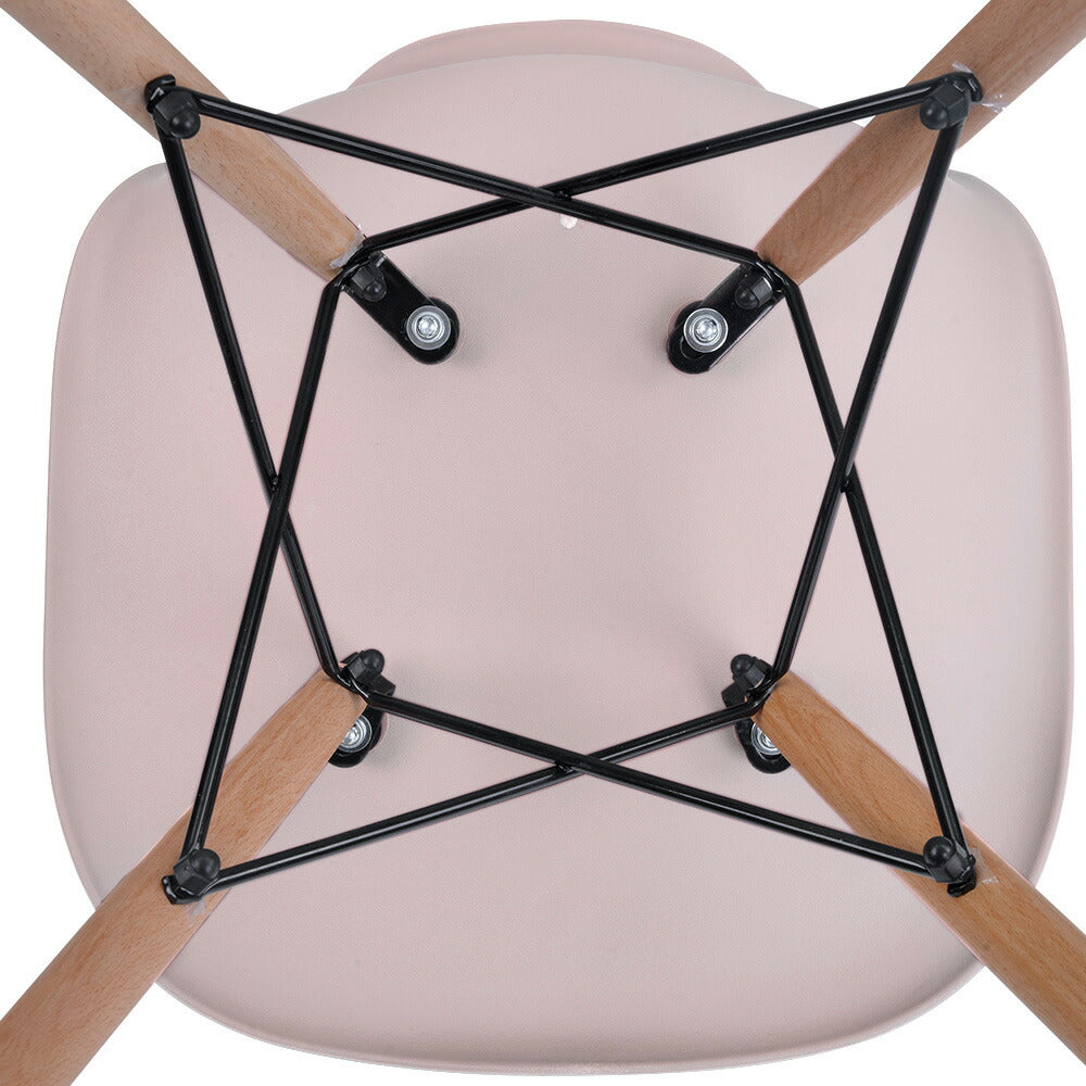 【ピンク座面＆ブラウン脚】ダイニングチェア 2脚セット ダイニングチェアー チェア いす イス カフェ ダイニング椅子 食卓椅子 チェア 椅子 ヴィンテージ リビングチェア 椅子 イス いす 食卓椅子 ダイニング椅子 おしゃれ 北欧 モダン 西海岸