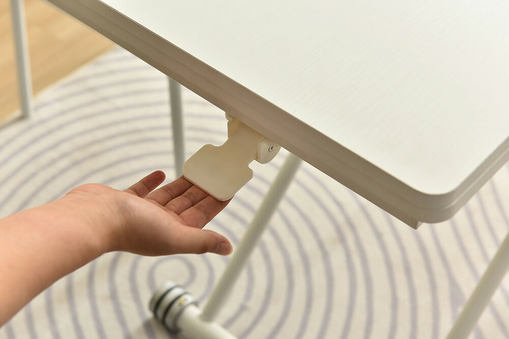 【完成品】センターテーブル 昇降式サイドテーブル 折りたたみテーブル 折り畳み センターテーブル 幅100 高さ50~100cm ガス圧昇降 ホワイト コンパクトテーブル 作業用 デスク 多機能 おしゃれ リビング ソファ横 一人暮らし 多用途 収納便利