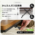 【完成品】センターテーブル 昇降式サイドテーブル 折りたたみテーブル 折り畳み センターテーブル 幅100 高さ50~100cm ガス圧昇降 ホワイト コンパクトテーブル 作業用 デスク 多機能 おしゃれ リビング ソファ横 一人暮らし 多用途 収納便利