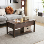 テーブル ローテーブル 折り畳み式天板 昇降式 高さ調節 昇降式テーブル おしゃれ 折りたたみ ローテーブル 一人暮らし 収納 大容量 木製 昇降 センターテーブル リビング リフトテーブル 幅100cm 天然木 リフティング 大きい 大きめ 7日内出荷