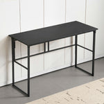 【ブラック】デスク パソコンデスク 省スペース 幅120cm 奥行50cm PCデスク ゲーミングデスク オフィスデスク コンパクト おしゃれ ライティングデスク 学習デスク 書斎デスク 作業デスク 在宅デスク 机 学習机 勉強机 ミシン台 デスク単品