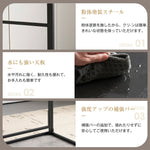 【ブラック】デスク パソコンデスク 省スペース 幅120cm 奥行50cm PCデスク ゲーミングデスク オフィスデスク コンパクト おしゃれ ライティングデスク 学習デスク 書斎デスク 作業デスク 在宅デスク 机 学習机 勉強机 ミシン台 デスク単品