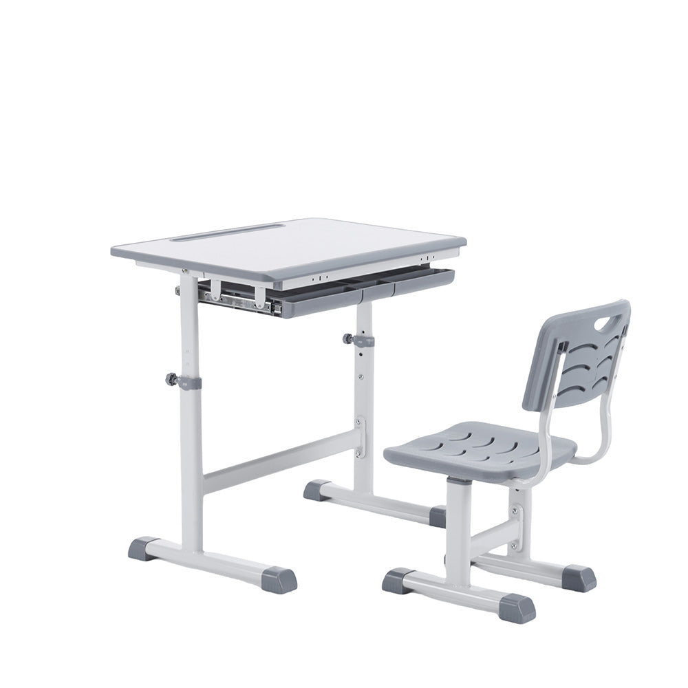 【デスク＆チェアセット】収納付き デスク 勉強デスク 昇降式 学習机 作業デスク 学習机 省スペース 棚付き コンセント付き おしゃれ 高さ調整 書斎机 ワークデスク 多機能デスク 子供部屋 学生用 大人用 ホワイト 書斎 子供 小学生