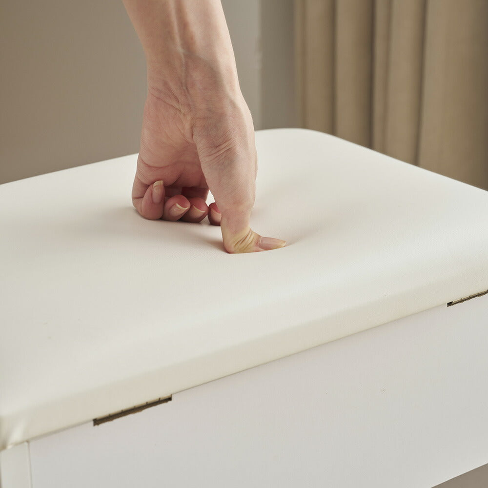 ドレッサー 化粧台 テーブル 鏡台 ライト付き 3色LED ドライヤーホルダー コンセント付き 女優ミラー 引き出し 収納 椅子 セット サイド収納 メイク台 ホワイト 85CM 化粧品収納 シンプル 大容量 可愛い 北欧 コンパクト