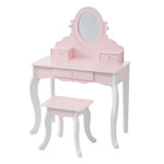 ままごとドレッサー ドレッサー 木製 化粧台 鏡台 スツール付き 引き出し 姫系 可愛い おしゃれ 子ども おもちゃ ドレッサー ピンク 70cm 誕生日 キッズ 女の子 プレゼント お姫様 女の子プレゼント 姪 おしゃれ かわいい