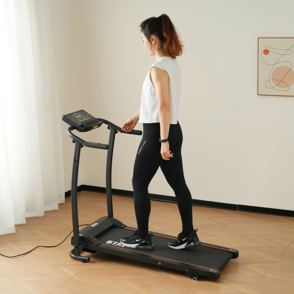 ランニングマシン ウォーキングマシン ランニングマシーン 電動ルームランナー MAX10km/h 低床設計 傾斜3段階調整 心拍計測 12種プログラム 折りたたみ式 静音モーター ワイド走行面 家庭用ランニングマシン 有酸素運動 室内トレーニング 7日内出荷