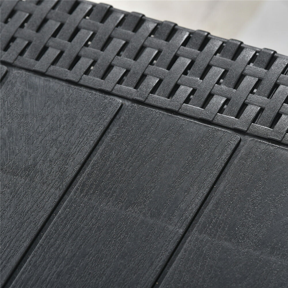 ガーデンファニチャー 4点セット 5人掛け ソファセット ラタン調 ガーデンテーブル付き クッション付き PEラタン 防水 耐候性 工具不要 組立簡単 ベランダ テラス 庭 カフェ ホテル 屋外家具 ガーデンソファ 7日内出荷