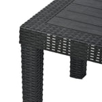 ガーデンファニチャー 4点セット 5人掛け ソファセット ラタン調 ガーデンテーブル付き クッション付き PEラタン 防水 耐候性 工具不要 組立簡単 ベランダ テラス 庭 カフェ ホテル 屋外家具 ガーデンソファ 7日内出荷