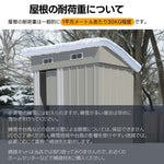 【可動棚なし/可動棚付き】物置 屋外 スチール 倉庫 幅148 奥行82.5 高193 床材補強フレーム付き 引き戸 大型 収納庫 屋外物置 防さび 防水 ベランダ 庭 ガーデニング ドア 7日内出荷