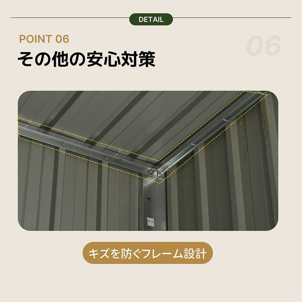 物置 屋外 スチール物置 倉庫 戸外収納庫 約1480L L96×W94×H165cm 屋外物置 収納庫 引き戸 ロック付き 防さび 防水 ガーデニング収納 ベランダ収納 庭収納 スチール収納庫 屋外収納 おしゃれ グレー 7日内出荷