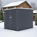 自転車倉庫 2台用 自転車収納庫 屋外物置 スチール物置 屋外収納庫 施錠可能 自転車保管庫 防さび 防水 両開きドア スタンド付き ガーデニング用品収納 屋外収納 ガレージ 庭 ベランダ バイク収納 7日内出荷