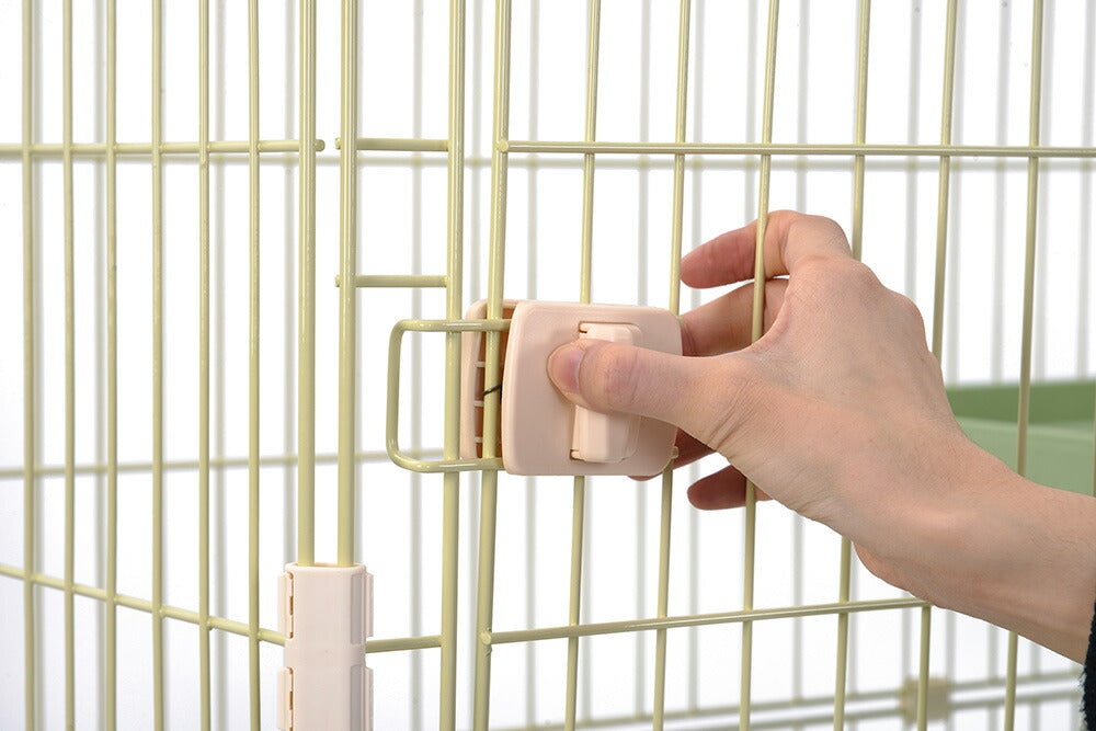 【グリーン/グレー】猫 ケージ キャットケージ 3段 猫ゲージ おしゃれ キャットハウス ネコ ハウス 多段 留守番 保護 脱走防止 多頭飼い 多頭 ペットケージ 7日内出荷