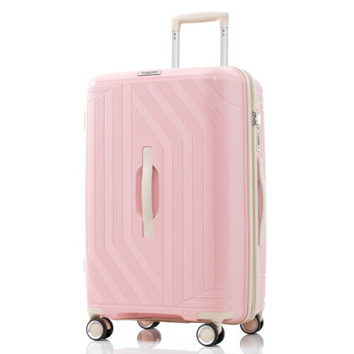 スーツケース ロック付き 機内持ち込み S M Lサイズ 軽量 静音 5色展開 キャリーケース キャリーバッグ 国内旅 修学旅行 海外旅行 出張 3泊 5泊 小型 大型 大容量 シンプル ビジネス ベージュ