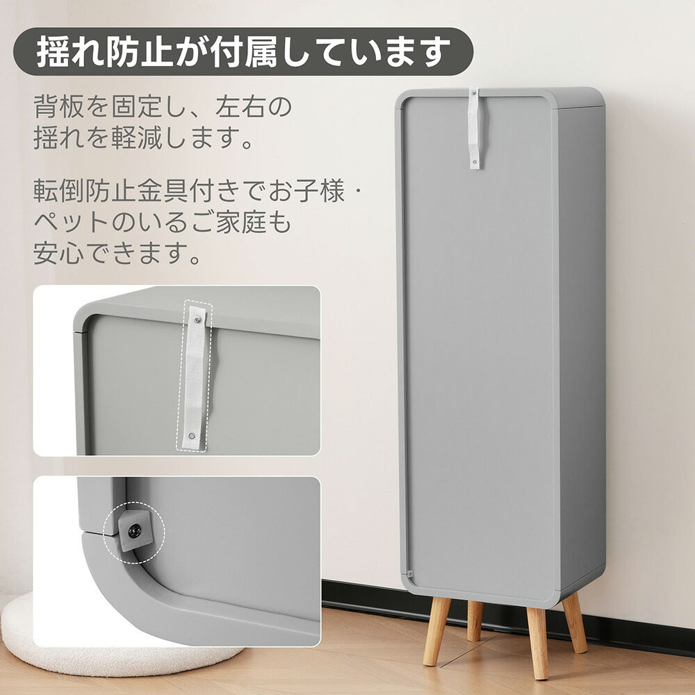 コレクションケース コレクションシェルフ コレクションケース キャビネット フィギュアケース 強化ガラス扉付き 4段 高さ調節可能 可動棚 スリム 収納 背面ミラー 棚 グレー 7日内出荷