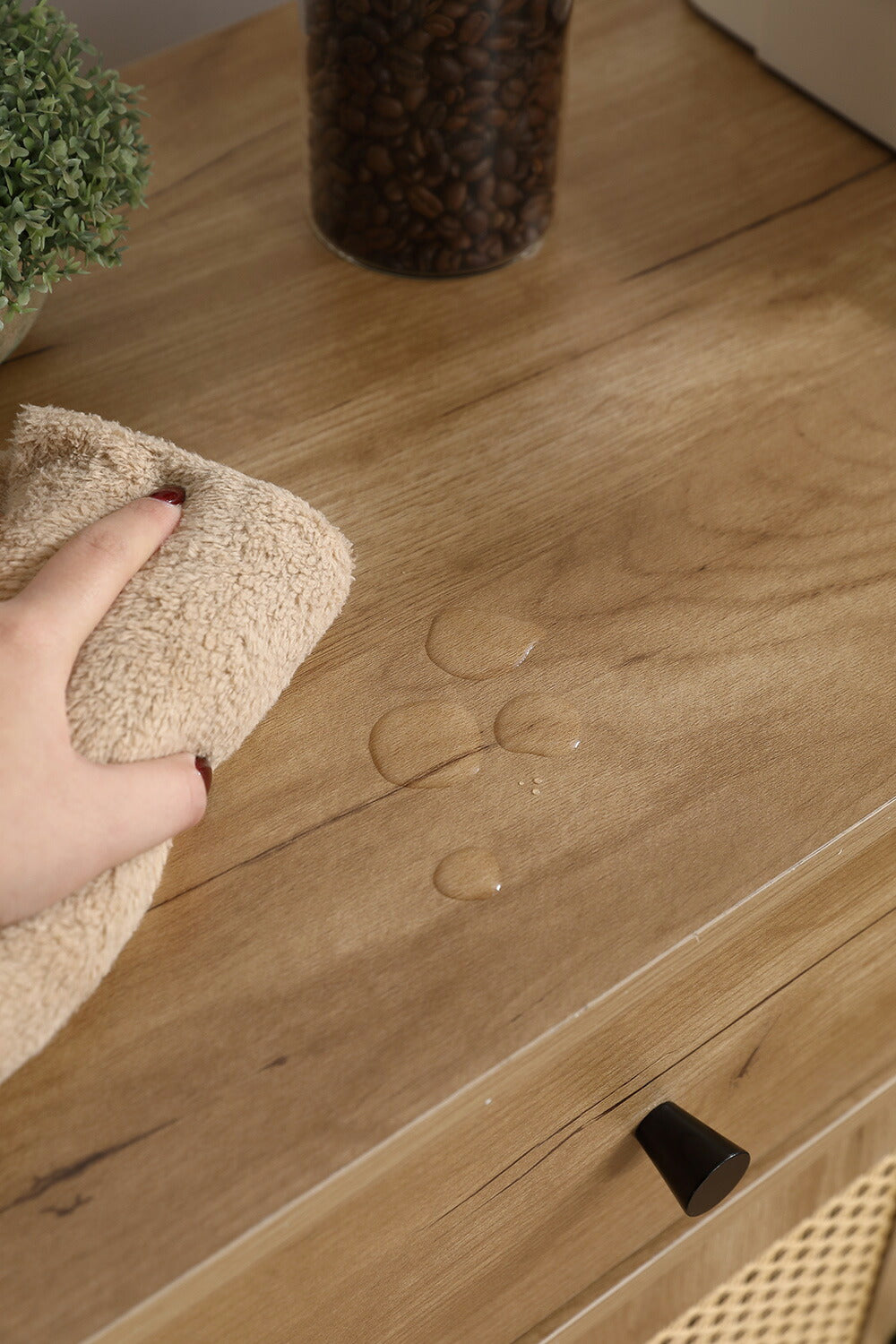 キャビネット サイドボード チェスト 引き出し付き 大容量 収納棚 リビング 収納 ローボード 収納チェスト 幅120 ヴィンテージ 扉付き リビングボード おしゃれ 整理タンス 北欧 木目調 ラタン風 おしゃれ 寝室 キッチン ナチュラル