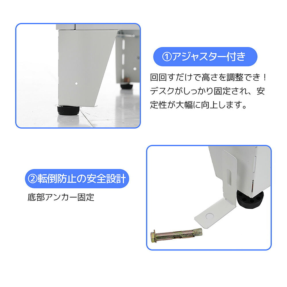 物置 収納庫 屋外 大型 倉庫 室外収納庫 屋外収納キャビネット 両開きドア ブラック/ホワイト 黒/白 物置き台 収納ボード付き 収納ポール 大容量 タオル掛け付き 鍵付き スチール 掃除用具ロッカー 高さ185cm 7日内出荷