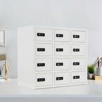 貴重品ロッカー 12人用 小型 セキュリティキャビネット ダイヤル錠 貴重品保管庫 完成品 防犯収納 横型 業務用ロッカー オフィス 学校 更衣室 スチール 7日内出荷