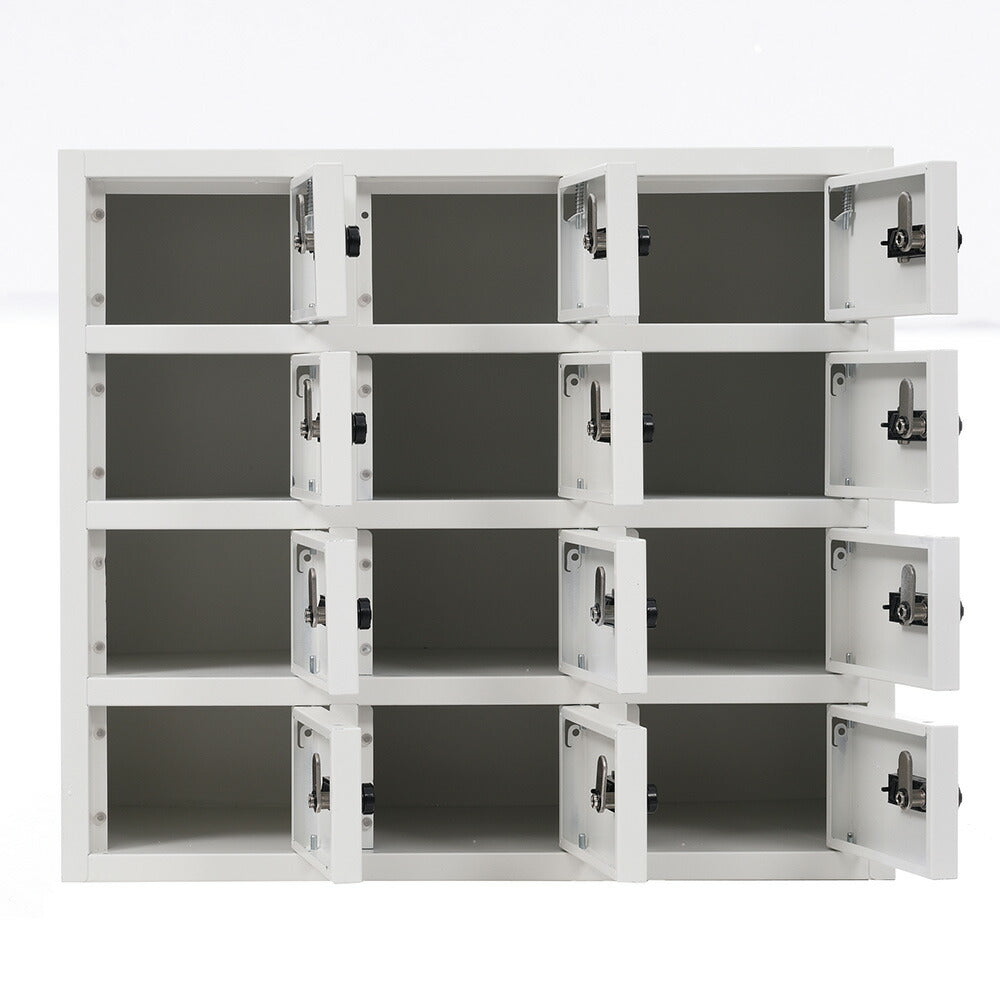 貴重品ロッカー 12人用 小型 セキュリティキャビネット ダイヤル錠 貴重品保管庫 完成品 防犯収納 横型 業務用ロッカー オフィス 学校 更衣室 スチール 7日内出荷