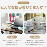 デスクワゴン サイドワゴン 3段 鍵付き キャスター付き スチールワゴン 大容量収納 脇机 オフィス収納 A4対応 完成品 7日内出荷