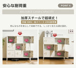 ロッカー 9人用 6人用 スチールロッカー 鍵付き 更衣ロッカー オフィスロッカー 業務用収納 スリム キャビネット オフィス収納 ホワイト 7日内出荷