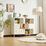 ロッカー 9人用 6人用 スチールロッカー 鍵付き 更衣ロッカー オフィスロッカー 業務用収納 スリム キャビネット オフィス収納 ホワイト 7日内出荷