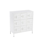 ロッカー 9人用 6人用 スチールロッカー 鍵付き 更衣ロッカー オフィスロッカー 業務用収納 スリム キャビネット オフィス収納 ホワイト 7日内出荷